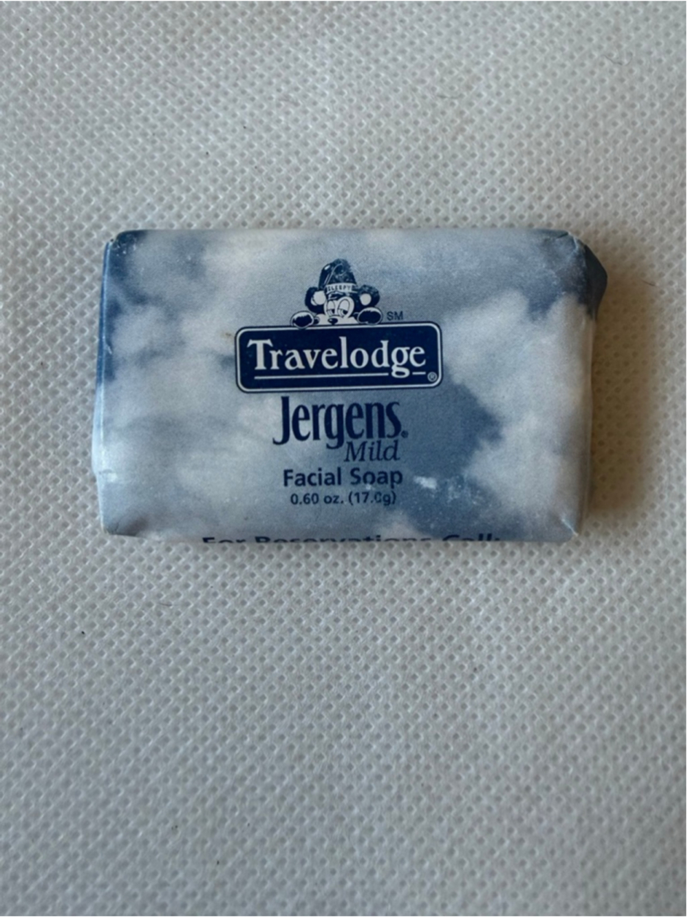 NWT Travelodge Sleepy Bear Motel Bar Jergens Mild Facial Soap - Picture 2 of 5